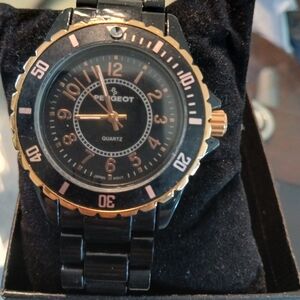 Black and Gold Beier Watch